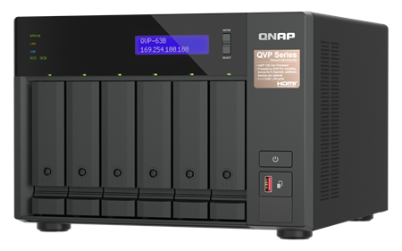 دستگاه NVR کیونپ مدل QVP-63B