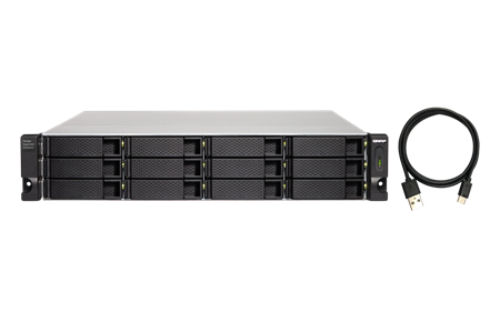 ذخیره ساز تحت شبکه  کیونپ مدل TS-832PXU-RP-4G