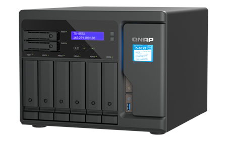 ذخیره ساز تحت شبکه کیونپ مدل TS-855X-8G