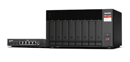 ذخیره ساز تحت شبکه کیونپ مدل TS-873A-SW5T