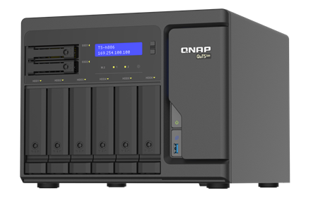 ذخیره ساز تحت شبکه QNAP مدل TS-h886-D1602-8G