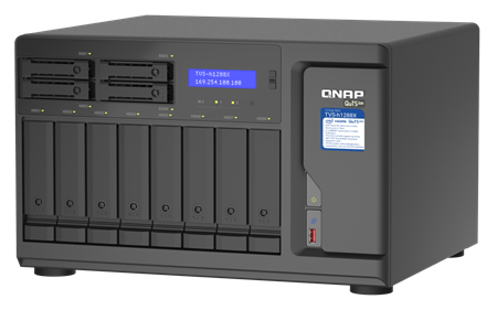ذخیره ساز تحت شبکه QNAP مدل TVS-h1288X-W1250-16G