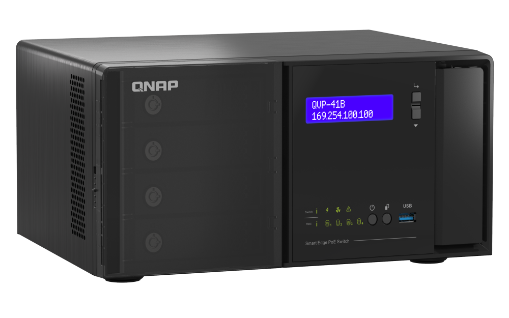 دستگاه NVR کیونپ مدل QVP-41B-8G-P