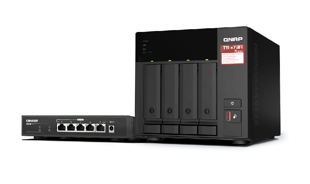 ذخیره ساز تحت شبکه کیونپ مدل TS-473A-SW5T
