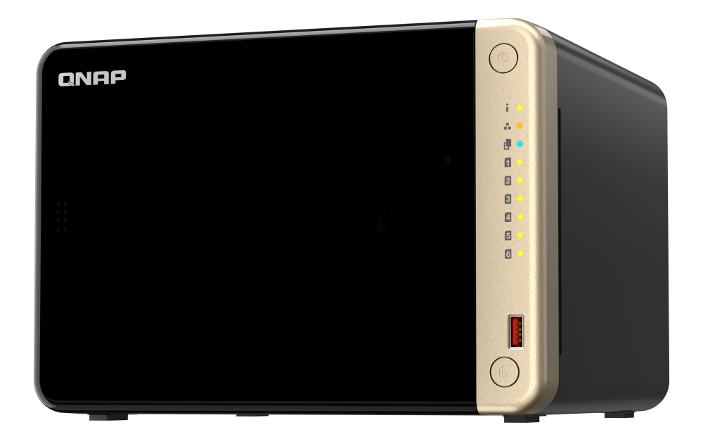ذخیره ساز تحت شبکه مدل TS-664-8G