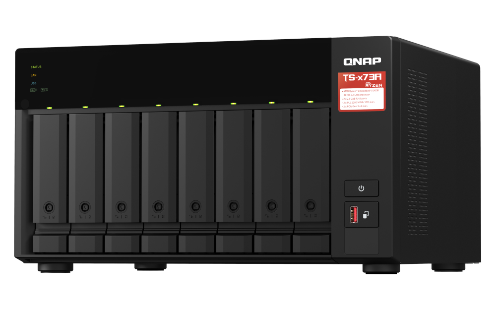 ذخیره ساز تحت شبکه کیونپ مدل TS-873A-8G